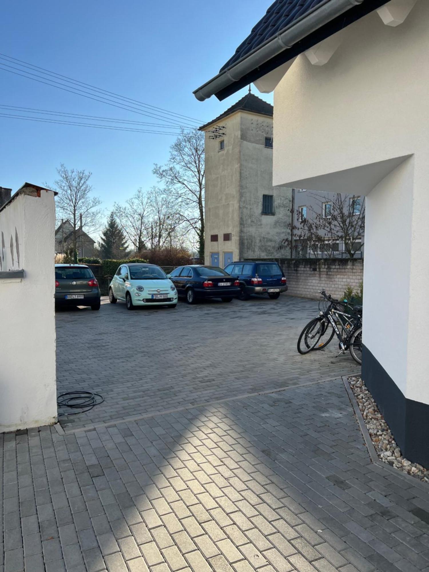 Moderne Wohnung Karlsruhe Neureut, Fussbodenheizung - Regendusche - Waschmaschine - Stellplatz Dış mekan fotoğraf